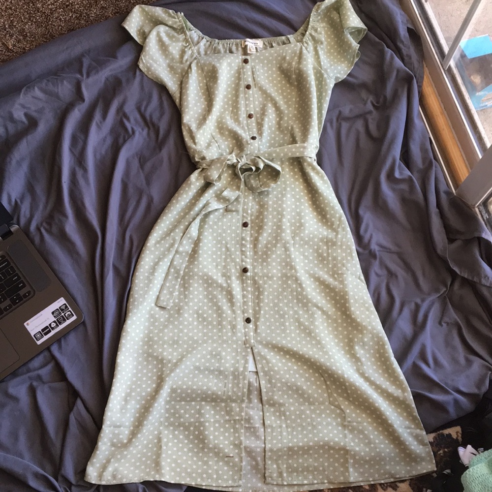 Button down dress